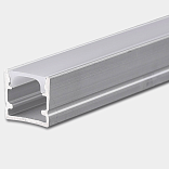 Профиль для светодиодной ленты алюминиевый накладной с рассеивателем (экраном), 2 м, SF-1010