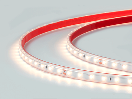 Светодиодная LED лента LUX теплое свечение IP67, DSG260S-24-WW-67-20M