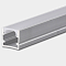 Профиль для светодиодной ленты алюминиевый накладной с рассеивателем (экраном), 2 м, SF-1010