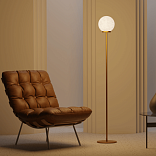 Светильник напольный серии Galaktika, GL-F180BR-8-WW