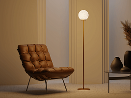 Светильник напольный серии Galaktika, GL-F180BR-8-WW