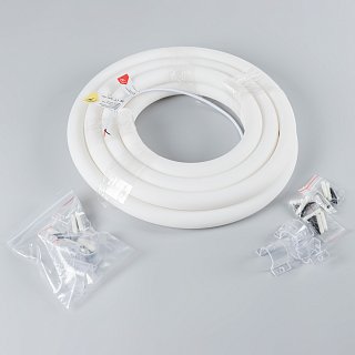 Лента герметичная MOONLIGHT-SIDE-A336-D25mm 24V Warm2700 360deg (14.4 W/m, IP65, 2835, 5m, wire x1) (Arlight, Вывод боковой, 3 года)