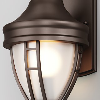 Настенный светильник (бра) Rivoli E27х1 60Вт IP 44