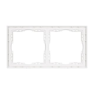 Рамка пластиковая FRM-NOBE-SFPL-2-WH (Arlight, -)