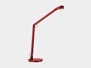 Светильник настольный JY T-049, красный, T-0499A-RD-WW