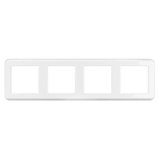 Рамка пластиковая FRM-VERSA-PL-4-WH (Arlight, -)