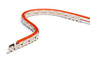 Профиль алюминиевый накладной гибкий ELF, 1000х06х12мм