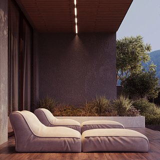 Уличный трековый светильник Points Elasity IP 3000К 10Вт 45° черный