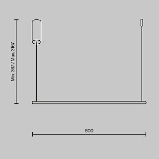 Подвесной светильник Halo 3000-4000К 10Вт