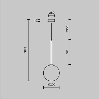 Подвесной светильник Mood G4х1