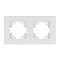 Рамка пластиковая FRM-PERIO-PL-2-WH (Arlight, -)