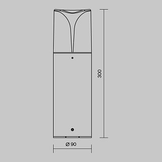 Ландшафтный светильник Piccadilly E27х1 23Вт IP 44