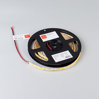 Светодиодная лента COB-X576-10mm 24V Warm3000 (15 W/m, IP20, 5m) (Arlight, высок.эфф.150 лм/Вт)