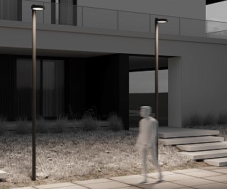 Столб для паркового светильника Pillar