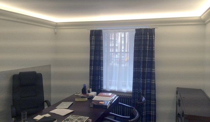 Освещение кабинета директора светодиодной лентой Arlight