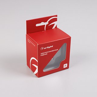 Механизм USB розетки SCT-TENDO-MUAC-PL-GR (5V, 3A, QC3) (Arlight, -)