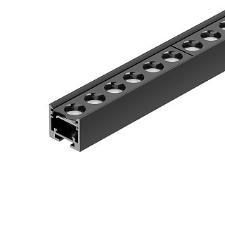 Профиль SL-LINE-2522-2500 BLACK (Arlight, Алюминий)