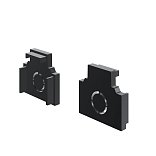 Заглушки для встраиваемого низкопрофильного шинопровода Exility 2шт.