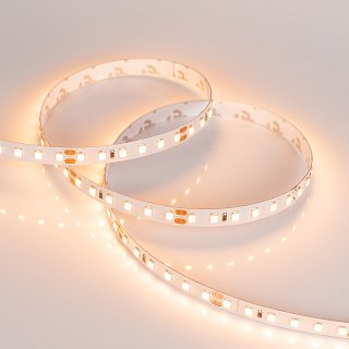 Светодиодная лента RT 2-5000 24V Warm3000 2x (2835, 600 LED, CRI98) (Arlight, 14.4 Вт/м, IP20)