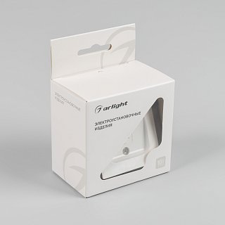 Механизм компьютерной розетки SCT-MPC1-PL-WH-V (RJ-45, CAT6) (Arlight, -)