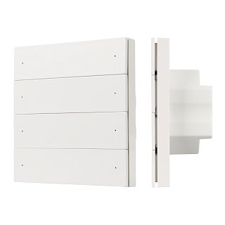 INTELLIGENT ARLIGHT Кнопочная панель SMART DALI-301-22-8K-D2-IN White (BUS, Frameless) (IARL, IP20 Пластик, 5 лет)