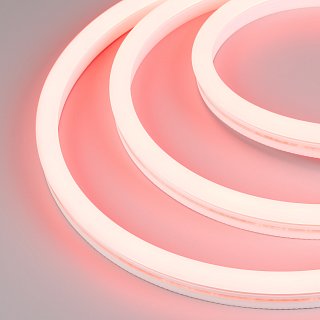 Лента герметичная WAVE-SIDE-A120-12x25mm 230V Red (12 W/m, IP67, 50m, wire x2) (Arlight, Грибовидная форма)