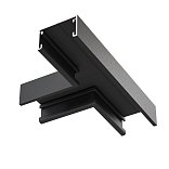 Т- образный коннектор накладной Basity, черный