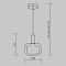 Подвесной светильник Vision E14х1 60Вт