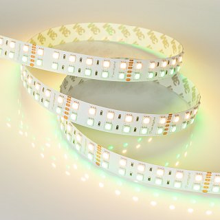 Светодиодная лента RT-B144-19mm 24V RGBW-Warm (32 W/m, IP20, 5m) (Arlight, Открытый)