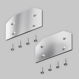 Заглушка торцевая к профилю, 2шт