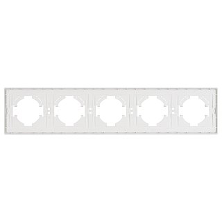 Рамка пластиковая FRM-TENDO-SFPL-5-WH (Arlight, -)