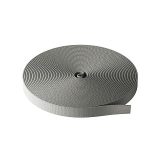 Токопроводящая текстильная лента 10м Parity светло-серая