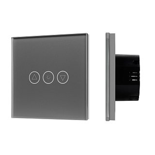 Светорегулятор сенсорный с Zigbee управлением SWT-OMALI-SD3-ZB-GR (250V, 500W) (Arlight, Стекло)