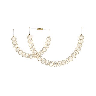 Подвесной светильник Golden Cage 3000К 107Вт