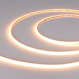 Светодиодная лента герметичная MICROLED-SEW-M320-3mm 24V Warm2400 (6 W/m, IP65, 5m) (Arlight, CRI>90)