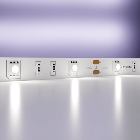Светодиодная лента 12В 5050 7,2Вт/м 6000K 5м IP20