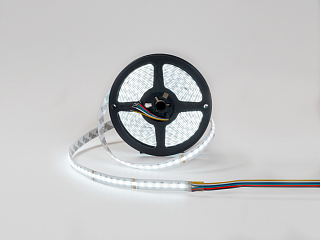 Светодиодная лента 5 в 1 COB, 560 LED/м, 16 Вт/м, 24В , IP20, Цвет: RGBWC, SWG-COB560-24-16-RGBWC