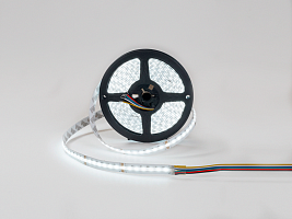 Светодиодная лента 5 в 1 COB, 560 LED/м, 16 Вт/м, 24В , IP20, Цвет: RGBWC, SWG-COB560-24-16-RGBWC