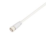 Коннектор питания ARL-WAVE-1615-CON-POWER-FEMALE-2PIN-WHT (Arlight, IP67 Пластик, 3 года)