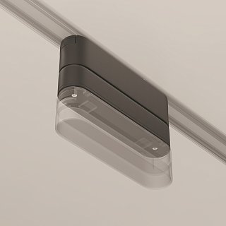 Адаптер к трековому светильнику Radity L115mm черный