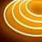 Образец Гибкий неон GALAXY-1206-5000CFS-2835-100 12V Yellow 0.5M (12x6mm, 12W, IP67) (Arlight, 12 Вт/м, IP67)
