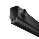 Диффузор с отражателем, линейный, ГКЛ 12,5 мм, черный, КСД тип 3