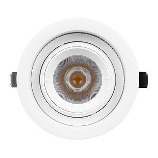 Светильник MS-VORTEX-BUILT-R110-20W Day4000 (WH-WH, 40 deg, 230V) (Arlight, IP20 Металл, 5 лет)