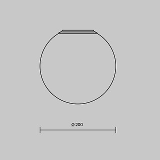 Потолочный светильник Twins 3000K 10Вт
