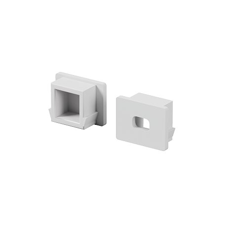 Комплект заглушек (для профиля 16x12) 10 шт., ALM-005-W-EC 642023