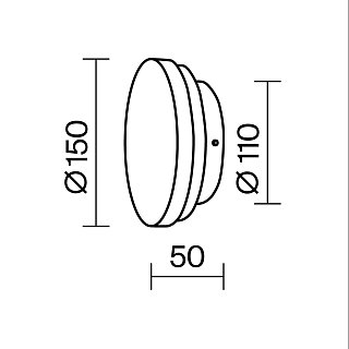 Настенный светильник (бра) Basic Texture 2700-4000К 5Вт
