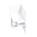 Коннектор угловой MAG-MICROCOSM-CON-FDW-L90-INT (WH) (Arlight, IP20 Металл, 3 года)