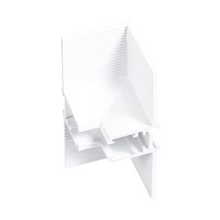 Коннектор угловой MAG-MICROCOSM-CON-FDW-L90-INT (WH) (Arlight, IP20 Металл, 3 года)