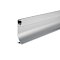 Алюминиевый профиль плинтус 53?14 (Серебро, 2 м), ALM-5314-S-2M
