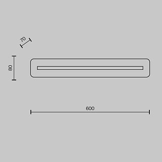 Настенный светильник (бра) Albatre 3000К 13Вт